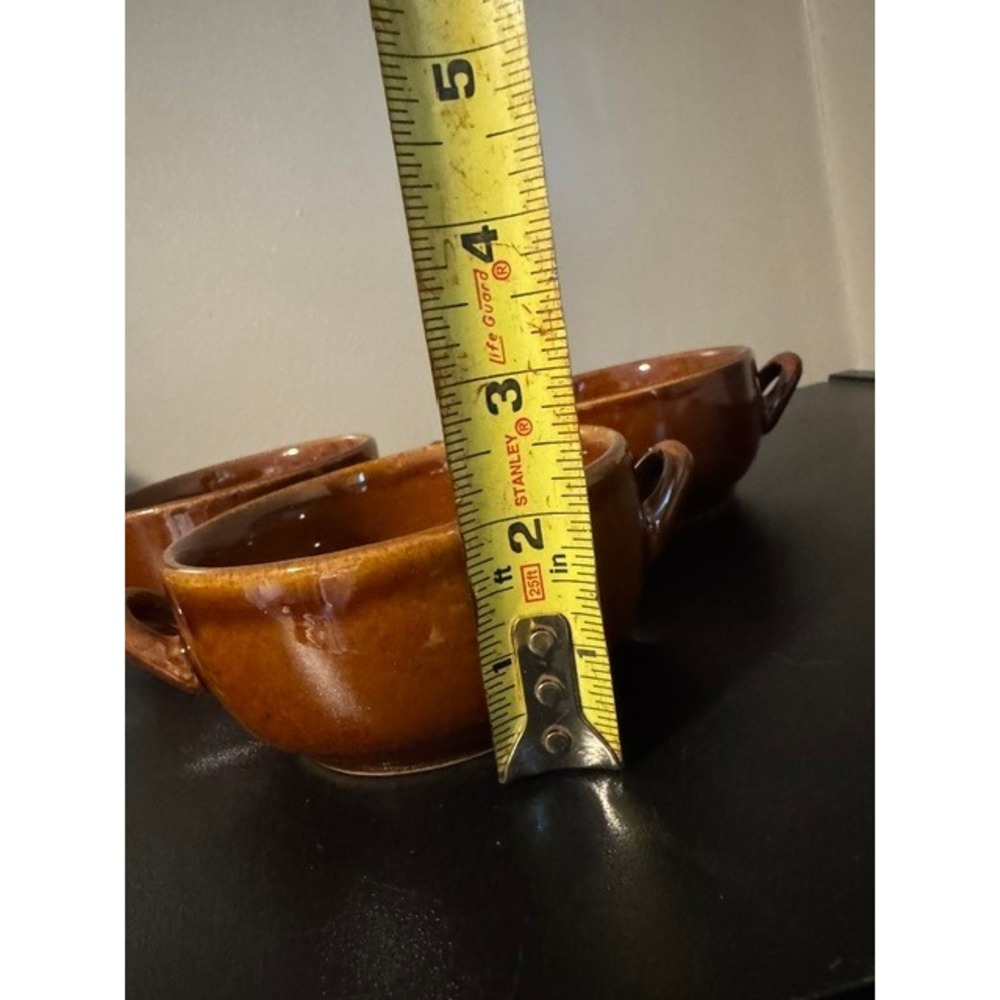 Boston Warehouse Crock Brown Glaze Vintage 1993. Excellent Condition. Set Of 3. - Picture 7 of 9